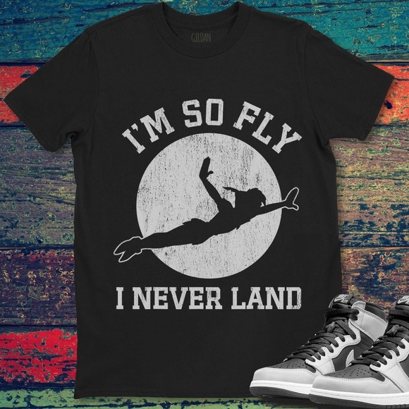 Peter Pan I'm So Fly I Neverland Disney Unisex Gift T-Shirt For Men Women - Picture 1 of 2